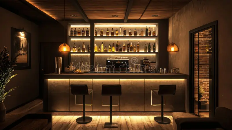 speakeasy bar modern