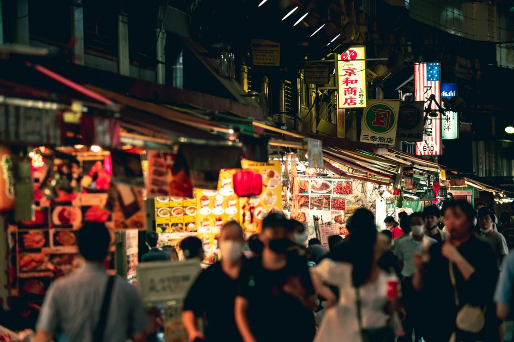 street food midnight market